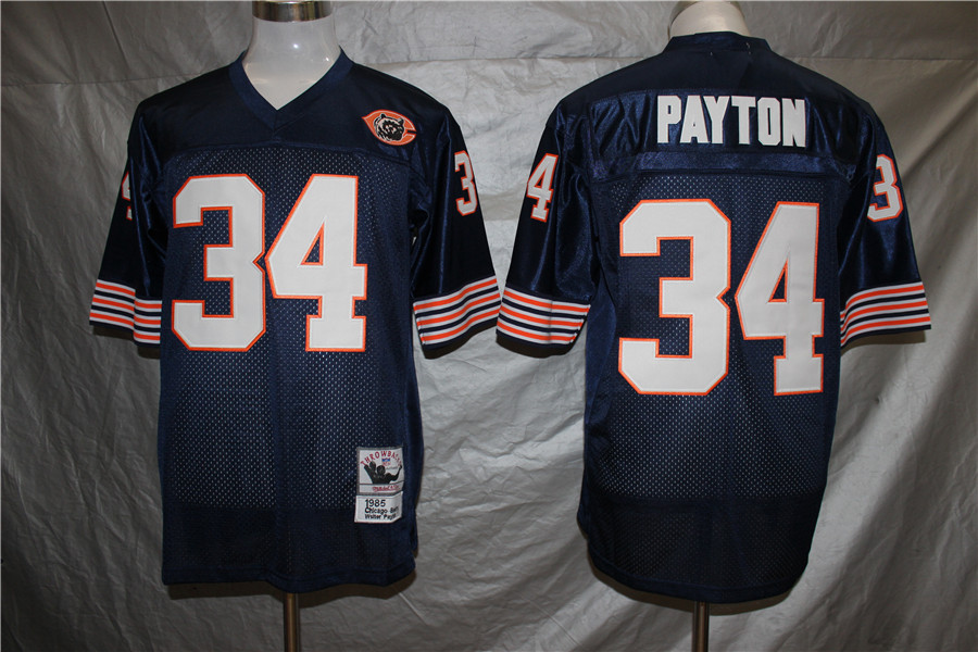Men's Chicago Bears Walter Payton Mitchell & Ness Navy Legacy Jersey